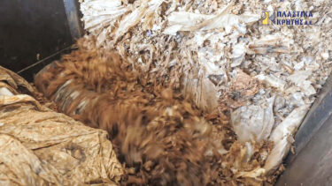 Plastika Kritis Landwirtschaftsfolie Shredder