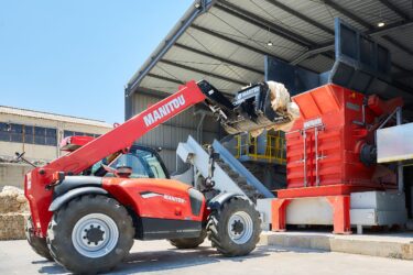WEIMA PreCut 2000 shredder for agricultural film