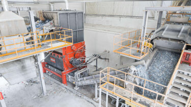 Refuse-derived fuel production with WEIMA waste shredder